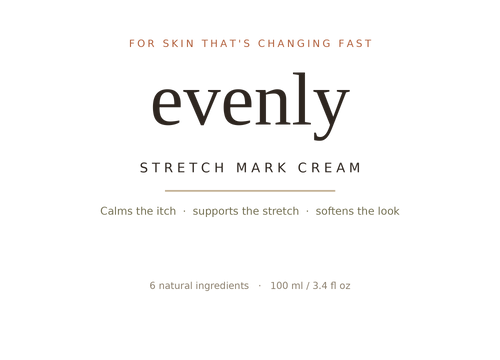 Evenly jar label detail